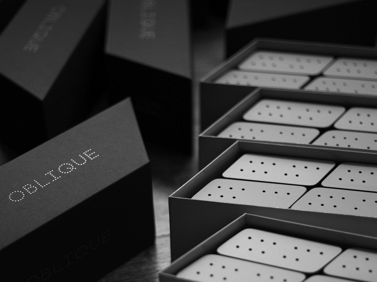 An image of Paul Smith Oblique dominos by Derek Welsh and Graphical House